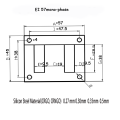 Chuangjia Ei 57 Transformer Core Factory Precio de acero eléctrico Hoja de silicio/lámina de laminación EI